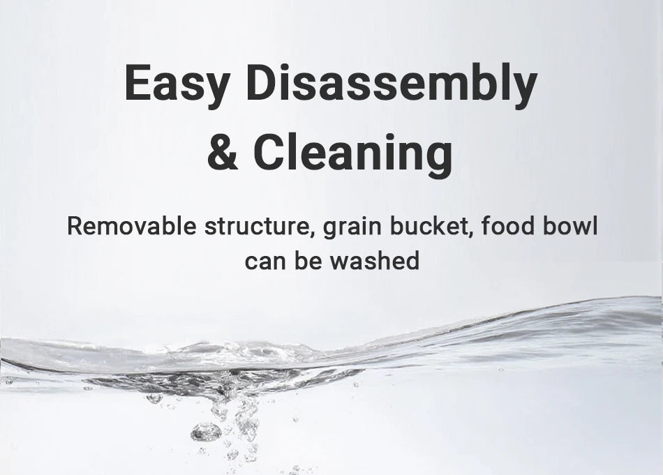 ROJECO Automatic Pet Feeder 2L Smart Cat Food Kibble Dispenser Wi-Fi App Remote Control Auto Dog Feeder For Cat Pet Accessories