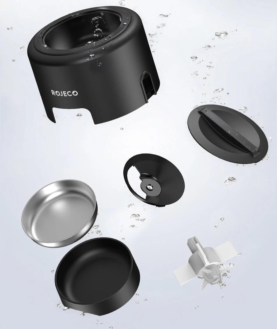 ROJECO Automatic Pet Feeder 2L Smart Cat Food Kibble Dispenser Wi-Fi App Remote Control Auto Dog Feeder For Cat Pet Accessories